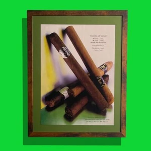 Vintage Original Framed Print Advertisement Habana Gold Label Cigars Sterling - Picture 1 of 10