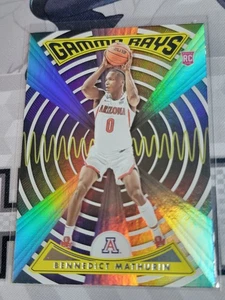 BENNEDICT MATHURIN 2022 Panini Chronicles Gamma Rays Rookie Insert #ZG-BEN. ARZ - Picture 1 of 1