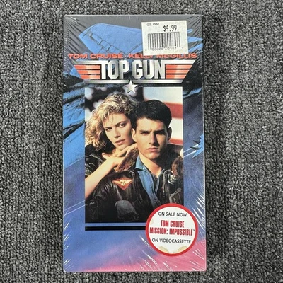 Top Gun [VHS] (1996) Tom Cruise Val Kilmer Kelly McGillis Sealed Brand New - Image 1 of 4