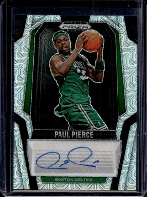 2024-25 Prizm Black Paul Pierce Signatures Mojo Prizms Auto #1/25 Celtics - Image 1 of 2