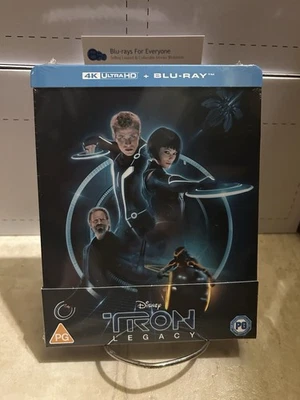 NEW Tron Legacy 4K SteelBook UHD Blu-ray (UK)[2010] No Dent - Ships Next Day - Image 1 of 4