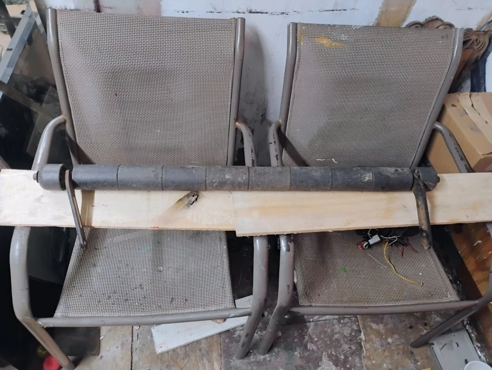 Simplicity 1719905ASM Complete Shaft And Roller Bar Assy. 38” Mower Deck OEM - Image 1 of 1