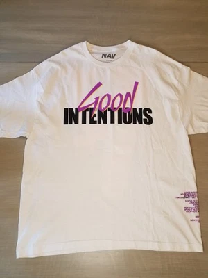 NAV × VLONE GOOD INTENTIONS DOVES T SHIRT MENS 2XL - Image 1 of 4