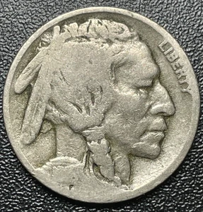 1918-D Denver Mint Buffalo Nickel Good Condition Better Date ** Free Shipping - Picture 1 of 4