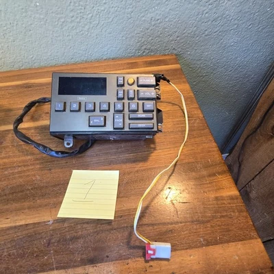 Unidade principal de rádio AM FM Chevrolet GMC Silverado Sierra 1988-1994 fabricante de equipamento original 16154435 bom - Imagem 1 de 4