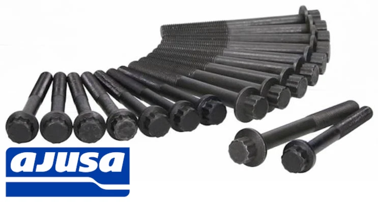 JUEGO DE PERNOS DE CULATA AJUSA PARA FORD COURIER PD WL DIÉSEL 2.5L I4 TRAJES 64KW Foto 1 de 1