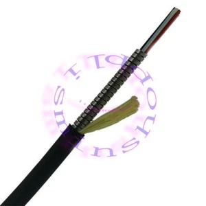 200M LC-LC UPC MM 8 Strand Armored Field TPU Optical Patch Cord Waterproof Head - Afbeelding 1 van 1