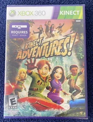 2010 NOS KINECT ADVENTURES GAME XBOX 360 BRAND NEW & FACTORY SEALED - Image 1 of 4