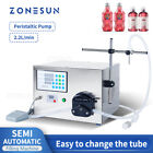 ZONESUN ZS-YT80 Liquid Filling Machine Peristaltic Pump Water Milk Bottle Filler