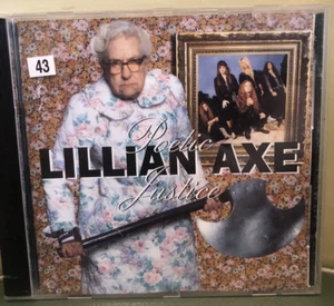 Lillian Axe Poetic Justice (Audio CD 1992 Grand Slamm Records X2-13129) - Imagen 1 de 7