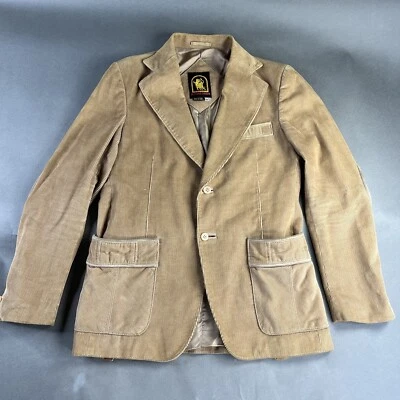 Chaqueta Blazer El Toro Bravo 40 Caqui Para Hombre Pana Vintage Clásica Usada #57 Foto 1 de 4