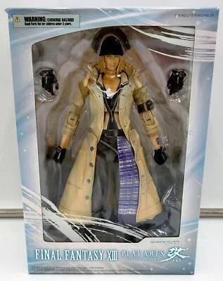 Play Arts Kai Final Fantasy XIII Snow Villiers Action Figure - Free Ship - Image 1 of 4