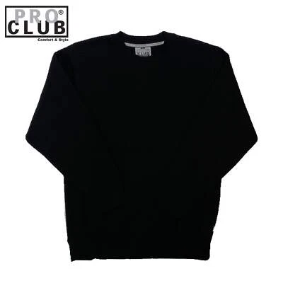 Pro Club Men's Heavyweight 13oz Crew Neck Fleece Sweatshirt - Image 1 of 4