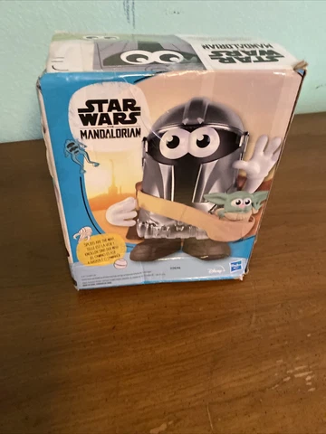 Mr. Potato Head Star Wars The Mandalorian  Yamdalorian the Tot Grogu Damaged Box Cover