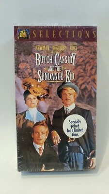 Butch Cassidy and the Sundance Kid Starring Paul Newman (VHS, 1997) Sealed New - Image 1 of 3