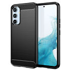 For Samsung A14 5G A54 A34 A13 A53 5G Carbon Fiber Texture Case Shockproof Cover