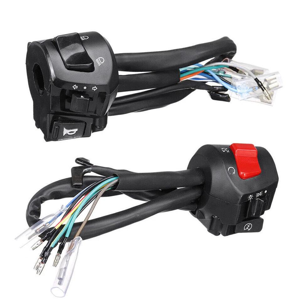 Motorcycle Controller Switch For Handlebar Horn Button Turn Signal Fog Light - Imagem 1 de 4