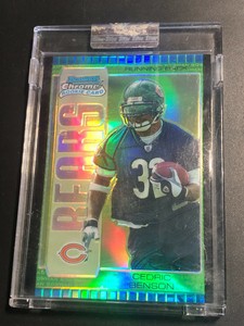 CEDRIC BENSON 2005 Bowman Chrome GREEN REFRACTOR Uncirculated #125 Ser #d /399