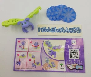 EN059 FARFALLA LILLA + BPZ KINDER SORPRESA ITALIA 2018/2019 YOUMITIK - Picture 1 of 1