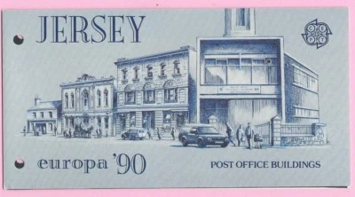 JERSEY 1990 Presentation Pack - EUROPA - Post Office Buildings - MNH stamps - Image 1 of 2