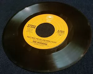 The Jacksons - Shake Your Body - That's What You Get - 45 RPM Vinyl Record - Foto 1 di 4