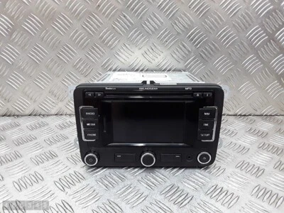 2013 SKODA OCTAVIA AUTORADIO CD CODE FEHLT DVD NAVI 3T0035192J - Bild 1 von 4