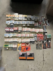 Lot of 62 Packs of Nails, Screws, Nuts, Washers, etc - Picture 1 of 7