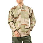 Robe de combat militaire homme uniforme BDU camouflage haut veste chemise
