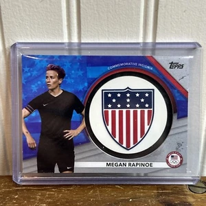 2021 Topps Olympics Team Crest Patch (/50) Megan Rapinoe - Picture 1 of 4