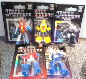 Hasbro Transformers Set Of 5 Mini Figures With Bonus Holo Card New & Sealed 2024 - Picture 1 of 14
