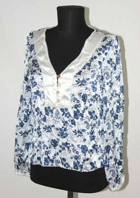 Odd Molly 332 womens 100% silk shirt blouse Size 1 - Image 1 of 4