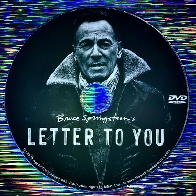 Bruce Springsteen’s A LETTER TO YOU DVD (2020 Documentary) - Image 1 of 4