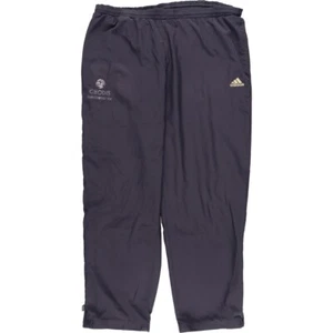 00'S Adidas warm-up pants, nylon pants, rustling pants, men's XL equivalent ... - Picture 1 of 6