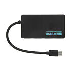 4 Port USB 3.0 Hub 5Gbps Ultra Slim Type C Interface For U Disk Keyboard Mouse
