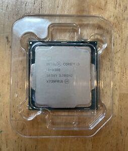 Intel Core i3-8300 SR3XY QUAD CORE CPU 3.70 GHz 8MB CACHE CPU