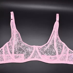 See through Lace Bras Passion Women Bra Super Sexy Lingerie Plus Size Brassiere - Picture 1 of 42