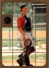 2001 Just 2K1 Top Prospect Promos #TPP7 Justin Morneau Gold