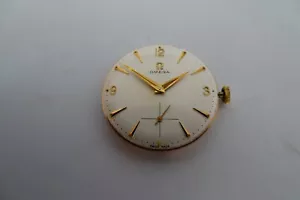 Omega Cal 268 Movimento completo, quadrante e mani da corsa vintage - Foto 1 di 7
