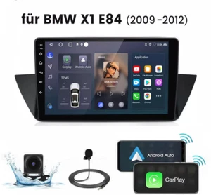Android 13 4+64G Carplay Für BMW X1 E84 2009-2012 Autoradio GPS Navi Sat WIFI - Bild 1 von 19