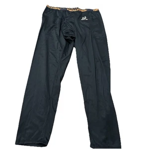 Realtree Mens Size Xtra large Black Performance Base Layer Spandex Pants - Picture 1 of 8