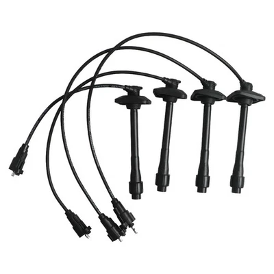 New 4Pcs Spark Plug Wire Set Ignition Cable for 97-2001 Toyota Camry 90919-22400 - Image 1 of 4