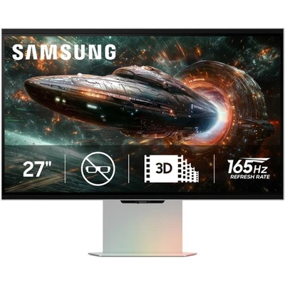 Monitor para juegos Samsung Odyssey 3D G90XF 27" 4K UHD 2160p 165Hz 1 ms AMD FreeSync Foto 1 de 4