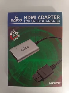 Kaico HDMI Original Adapter für SNES, SFC, N64, GameCube - Bild 1 von 3