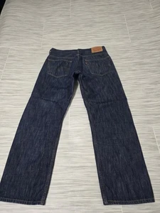 Levi's 569 Loose Straight Denim Blue Jeans Mens Actual Size 32 X 28 - M2207 - Picture 1 of 4