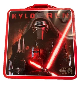 LEGO Star Wars Minifigure Lot w/ Kylo Ren Display Lunchbox – 5 Figures + Case - Picture 1 of 8
