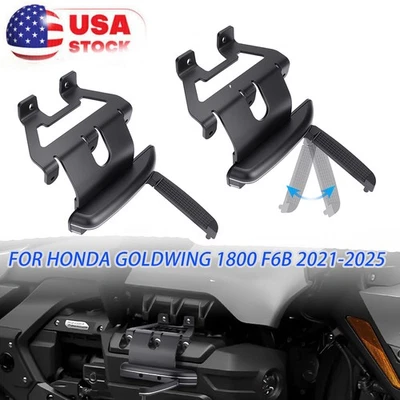 2x Clavijas de pedal de carretera ajustables Protector de motor para Honda Goldwing GL1800 Foto 1 de 4