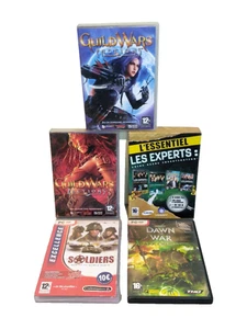 Lotto 5 Giochi PC Guild Wars Soldiers Warhammer + 1 Cassa Bonus Vedi Stato - Un - Foto 1 di 8