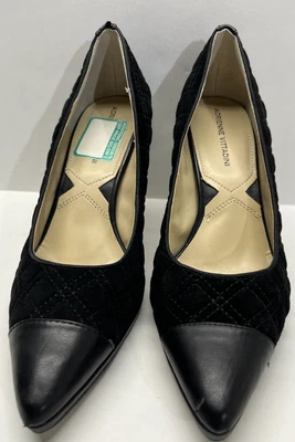 Zapatos de tacón Adrienne Vittadini para mujer talla 9 Jantine negros Foto 1 de 4