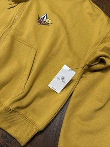 NUEVO CON ETIQUETAS Volcom Sudadera con Capucha Get Up Cremallera Logo Reciclado Sudadera Patinadora Mujer’s Mediana - Imagen 1 de 10