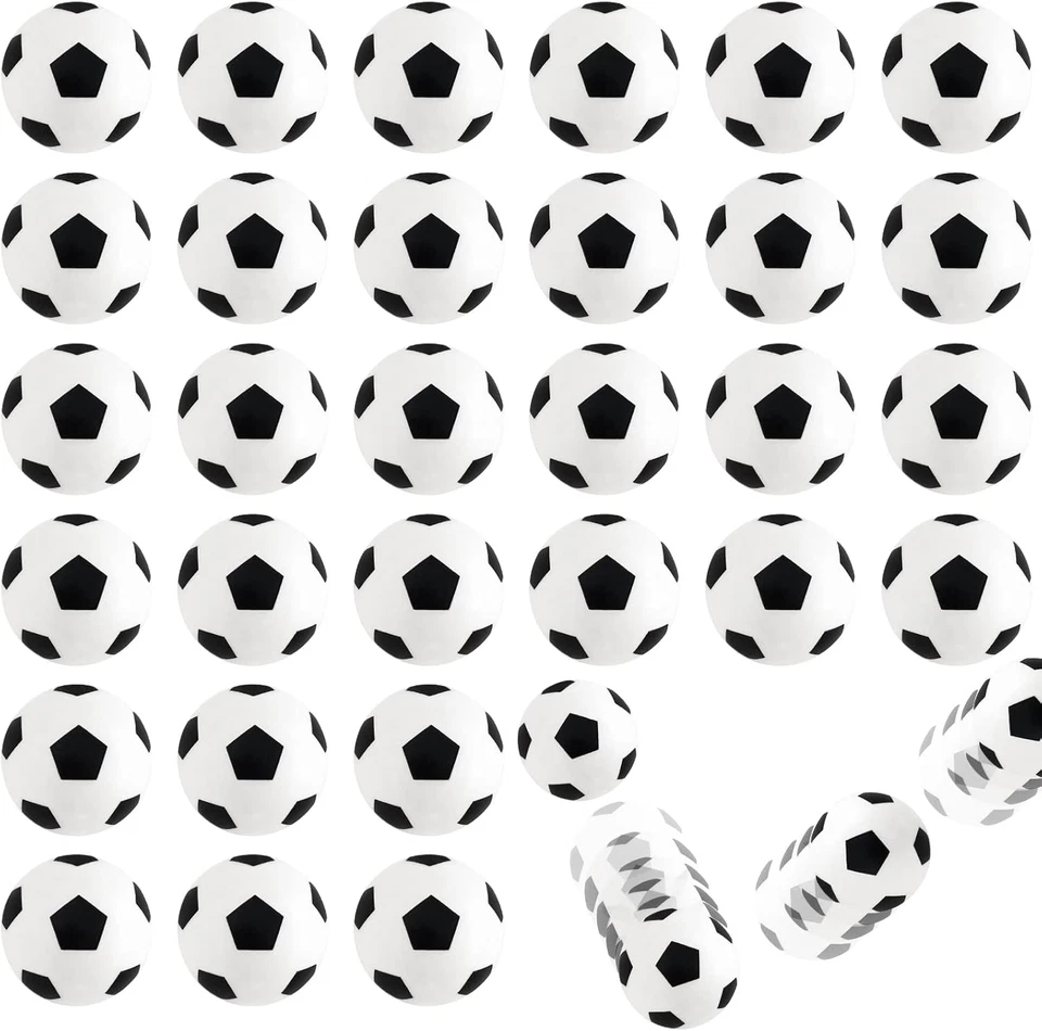30 piezas pelotas hinchables, pelotas de rebote de fútbol, pelota de fútbol de goma de alto rebote para St Foto 1 de 4